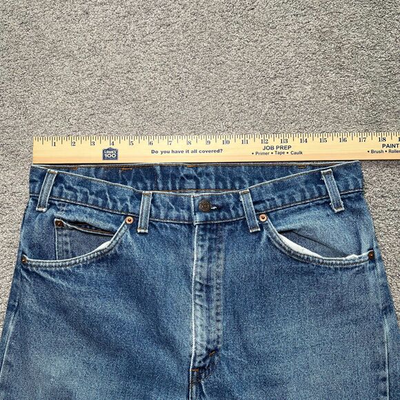 Levis 515 Jean Men 36X30 Blue Vintage Orange Tab Straight American Denim - Picture 6 of 7